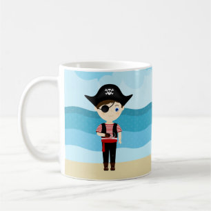 Caneca De Café Pirata Boy