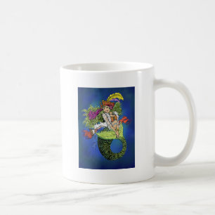 Caneca De Café Pirata Mermaid