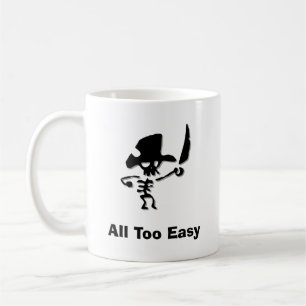 Caneca De Café Pirata Muito Fácil