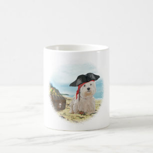 Caneca De Café Pirata Westie