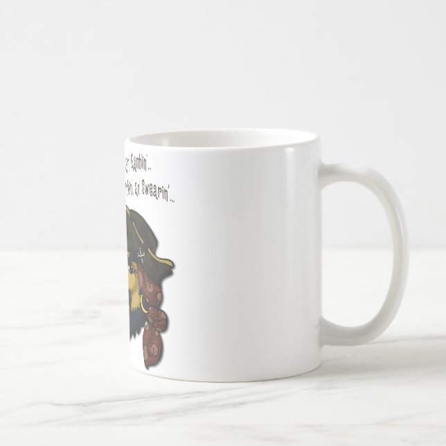 Caneca De Café Piratas! (Direita)
