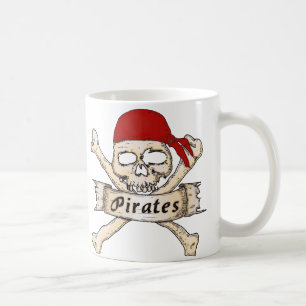Caneca De Café Piratas