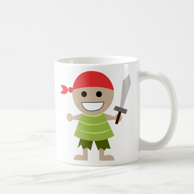 Caneca De Café Piratas (Direita)
