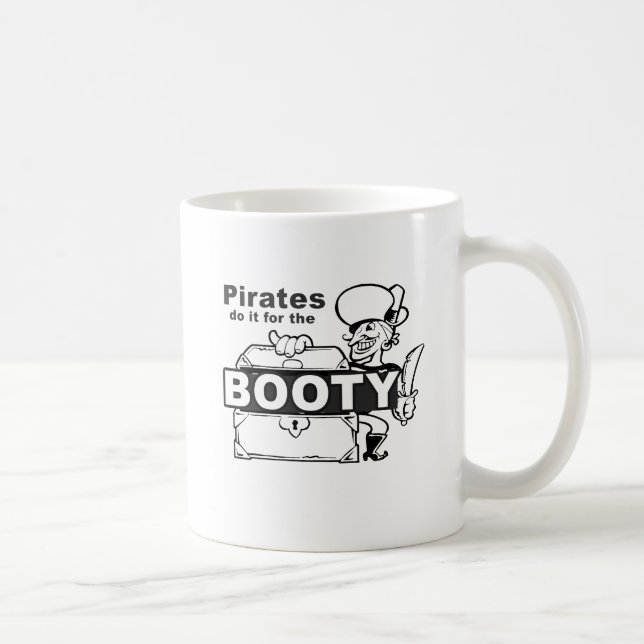 Caneca De Café piratas fazem isso pelo butim (Direita)