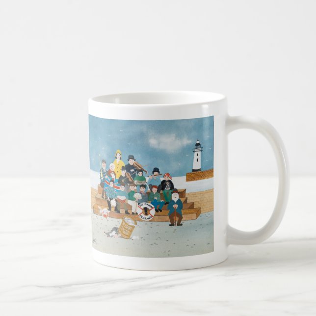 Caneca De Café Piratas idosos de Penzance (Direita)
