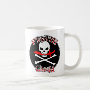 Caneca De Café Pirate Groom