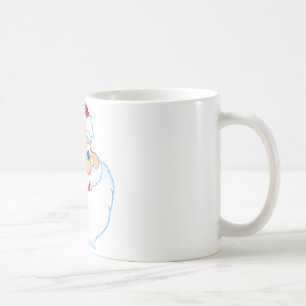 Caneca De Café Pisc de Papai Noel