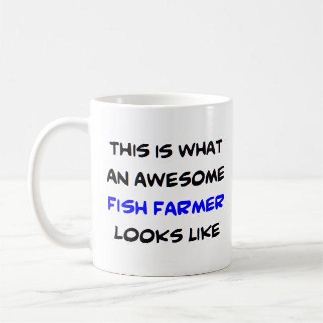 Caneca De Café piscicultora, incrível (Esquerda)