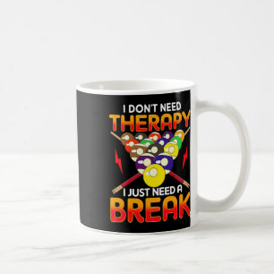 Caneca De Café Piscina Billiard Mulheres Mens Não Preciso De Tera
