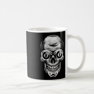 Caneca De Café Piscina Billiard Snooker Player Skull 8 E 9