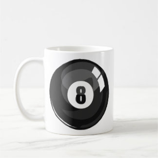 Caneca De Café Piscina de 8 bolas