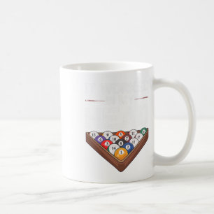 Caneca De Café Piscina Engraçado Bilhar Design para Homens Piscin