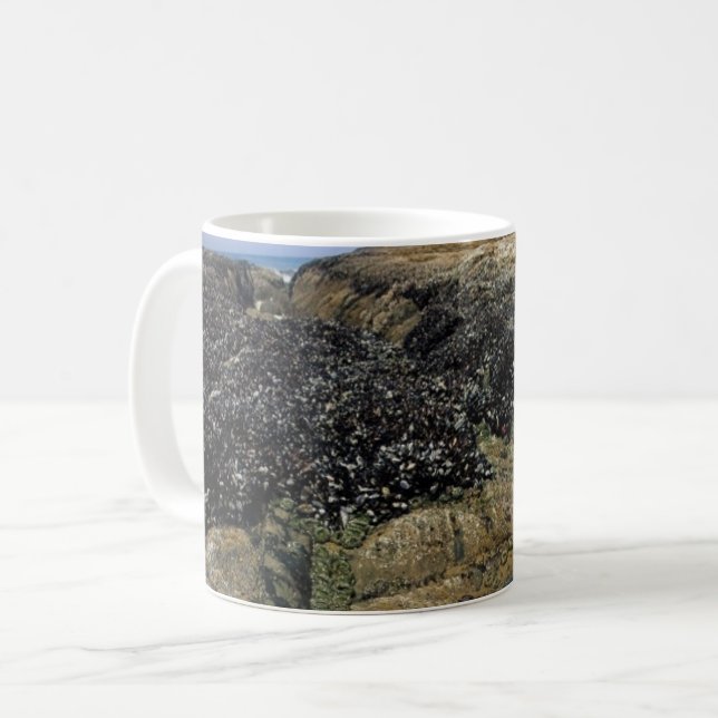 Caneca De Café Piscinas laterais em Bob Creek, Oregon (Frente Esquerda)