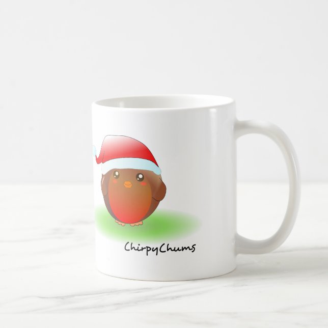 Caneca De Café Pisco-de-natal (Direita)