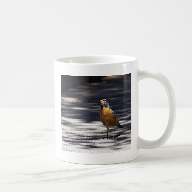 Caneca De Café Pisco de peito vermelho americano (Direita)