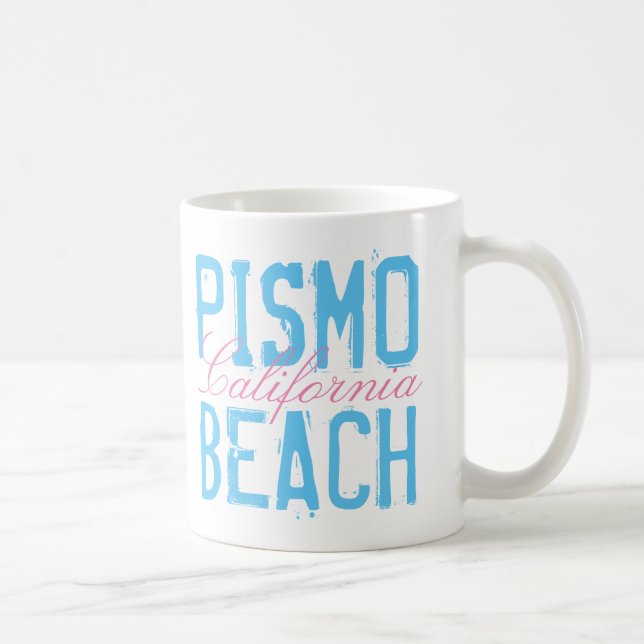 Caneca De Café Pismo Beach California (Direita)