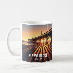 Caneca De Café Pismo Beach Pier Califórnia