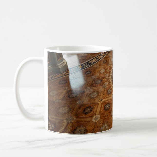 Caneca De Café Piso de Parquet (Esquerda)