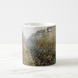 Caneca De Café Pissarro - Boulevard Montmartre, Terça-feira de Ca
