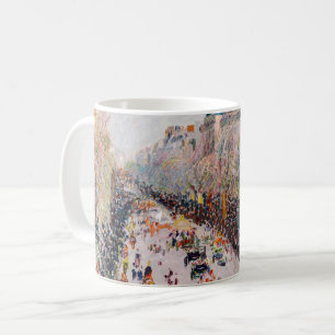 Caneca De Café Pissarro - Montmartre, Terça-feira de Carnaval no 