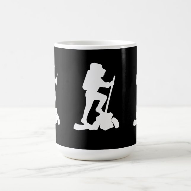 Caneca De Café Pista de caminhada e de Hiker (Centro)