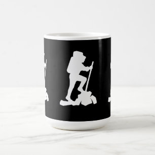 Caneca De Café Pista de caminhada e de Hiker