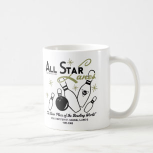 Caneca De Café Pistas de All Star, Skokie, Illinois