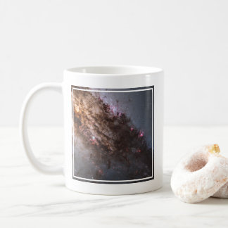 Caneca De Café Pistas Escuras De Poeira Cruzam Centauro Uma Galáx