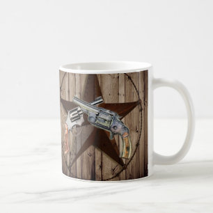 Caneca De Café pistolas-estrela do oeste da rússia
