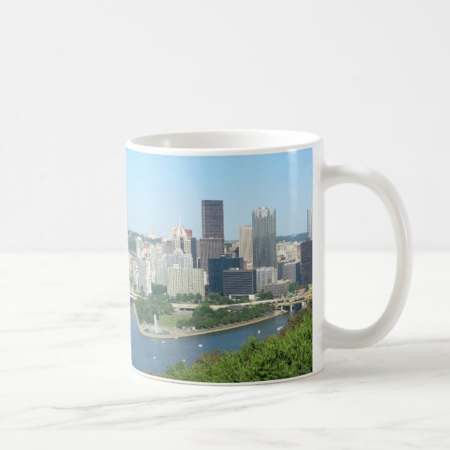 Caneca De Café Pittsburgh (Direita)