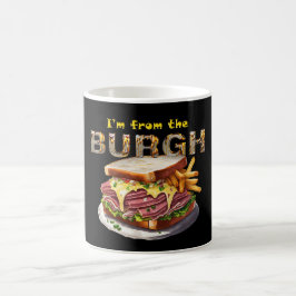 Caneca De Café Pittsburgh - "Sou do Burgh"