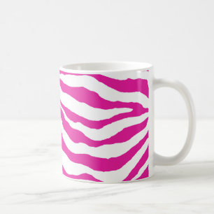 Caneca De Café PixDezines DIY impressão de zebra em cores