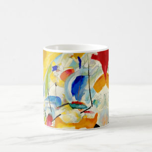 Caneca De Café PixDezines Kandinsky 1913 Batalha Naval Improv 31