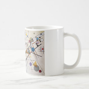 Caneca De Café PixDezines Kandinsky 1923 Composição VIII