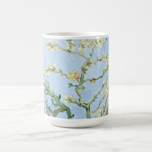 Caneca De Café PixDezines Van Gogh Flores de Amendoeira em Saint-