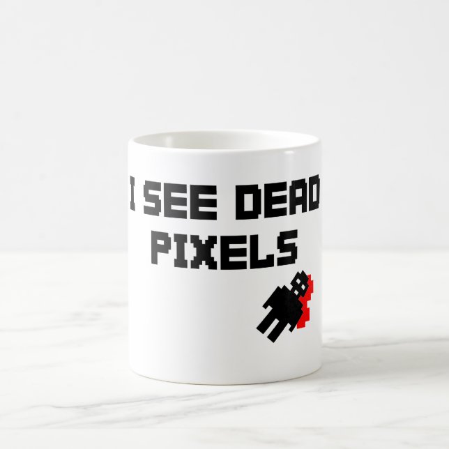 Caneca De Café Pixéis do morto de Sarah Marshall (Centro)