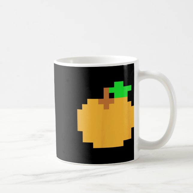 Caneca De Café Pixel 8-bit Arcade Vídeo Jogo Correspondente Figur (Direita)