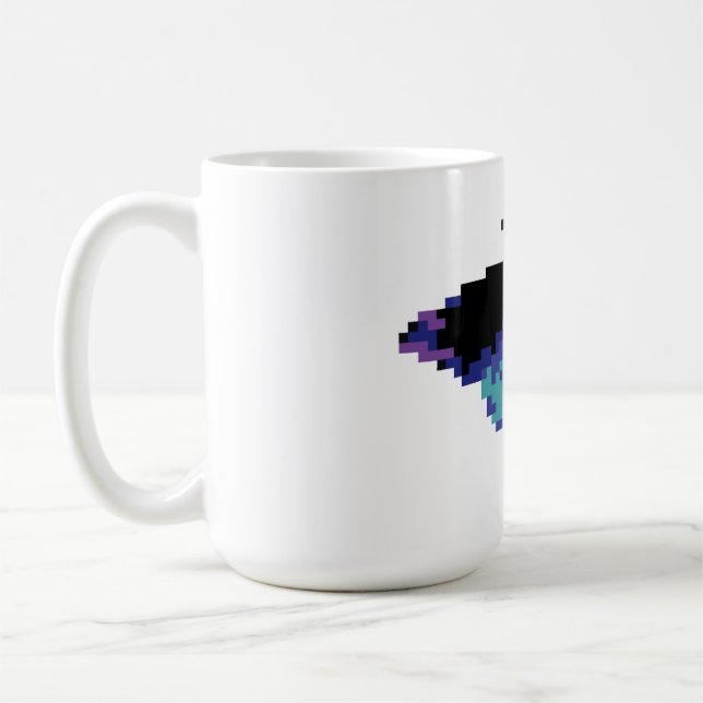 Caneca De Café Pixel Butterfly (Esquerda)