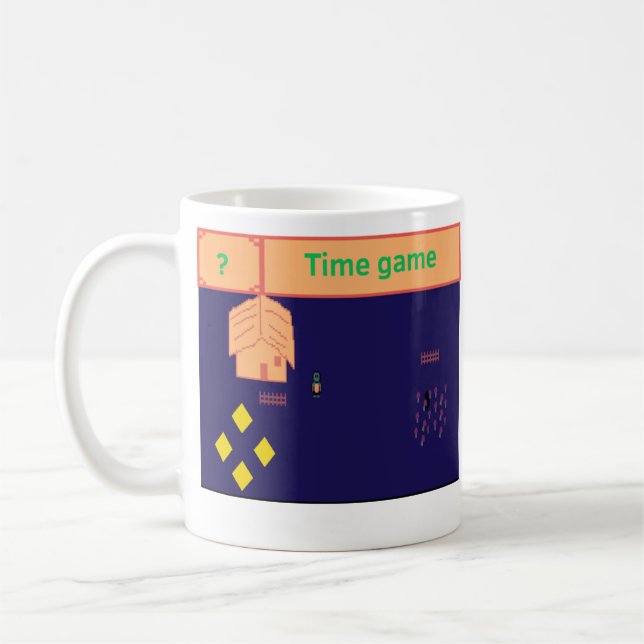 Caneca De Café Pixel mug (Esquerda)