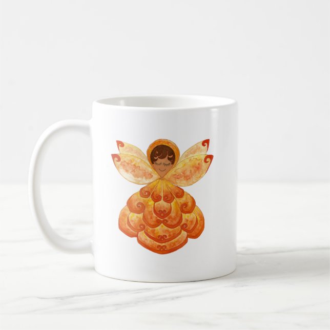 Caneca De Café Pixie Mug Laranja (Esquerda)