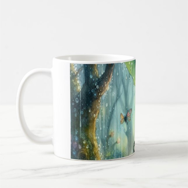 Caneca De Café Pixie na chuva (Esquerda)