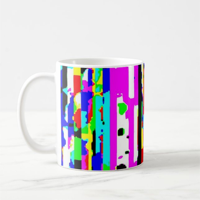 CANECA DE CAFÉ PIXLSTRIPES VOL.1 (Esquerda)