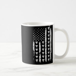 Caneca De Café Pizza Bandeira Americana Comida EUA Patriotismo Pa