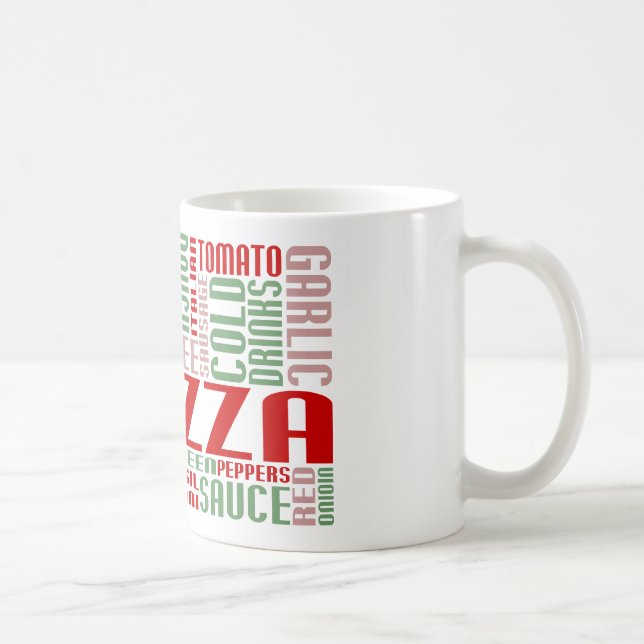 Caneca De Café pizza chitChat (Direita)