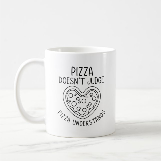 Caneca De Café Pizza Compreende (Esquerda)