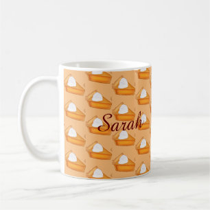 Caneca De Café Pizza de Abóbora