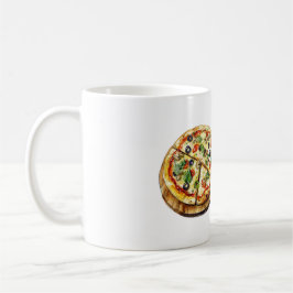 Caneca De Café Pizza Delisioso (delicious)