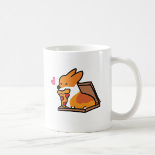 Caneca De Café Pizza é Life Corgi   CorgiThings