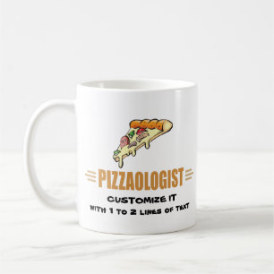 Caneca De Café Pizza Engraçada