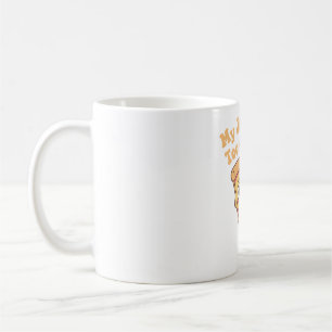 Caneca De Café Pizza Engraçada Minhas Piadas São Muito Baratas